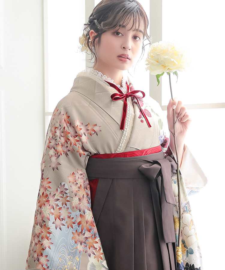 卒業式♥️桜と梅♥️可愛い二尺袖の袴セット♥️小学生♥️大学生お琴